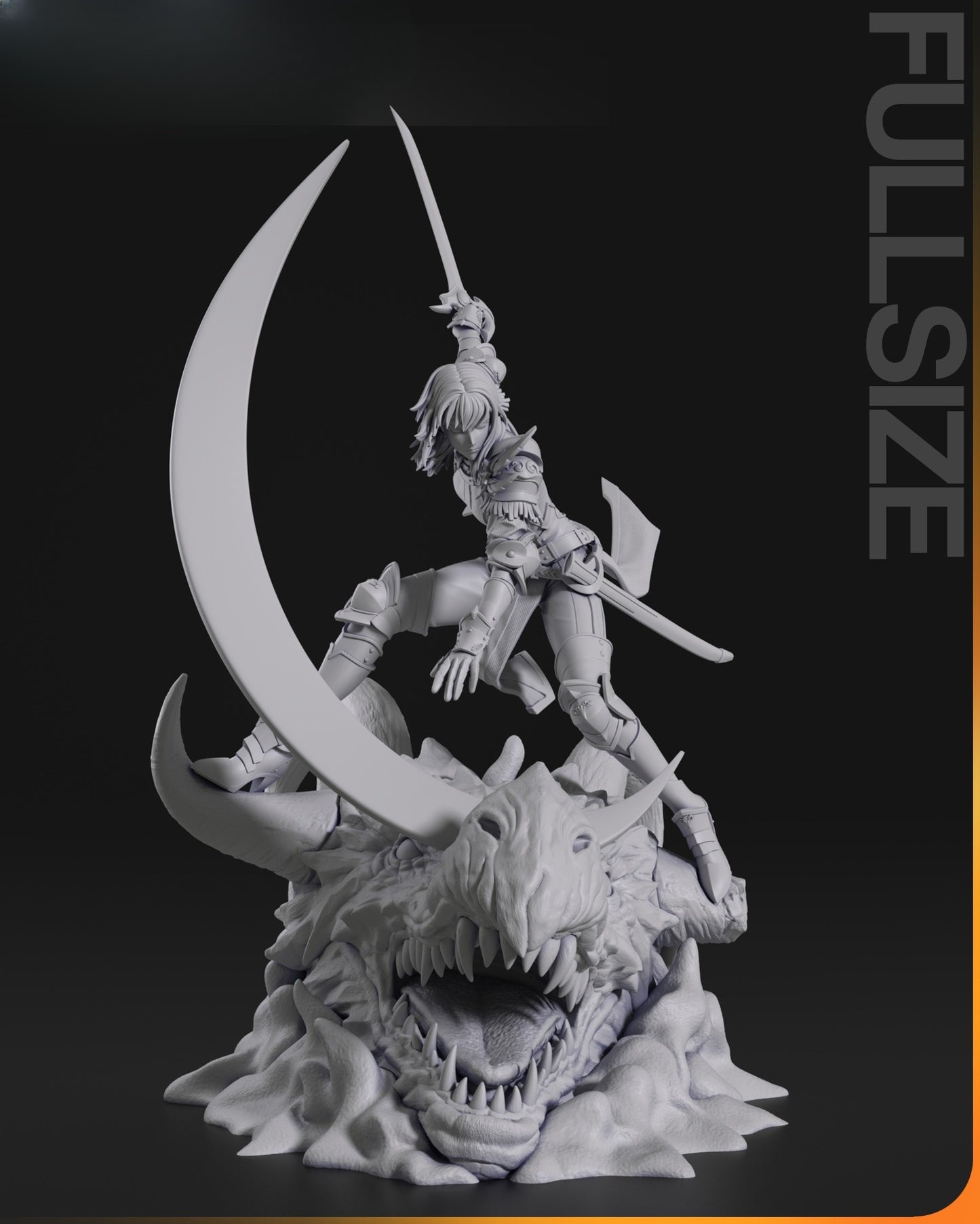 3570 Cha Hae-In - Solo Leveling - STL 3D Print Files