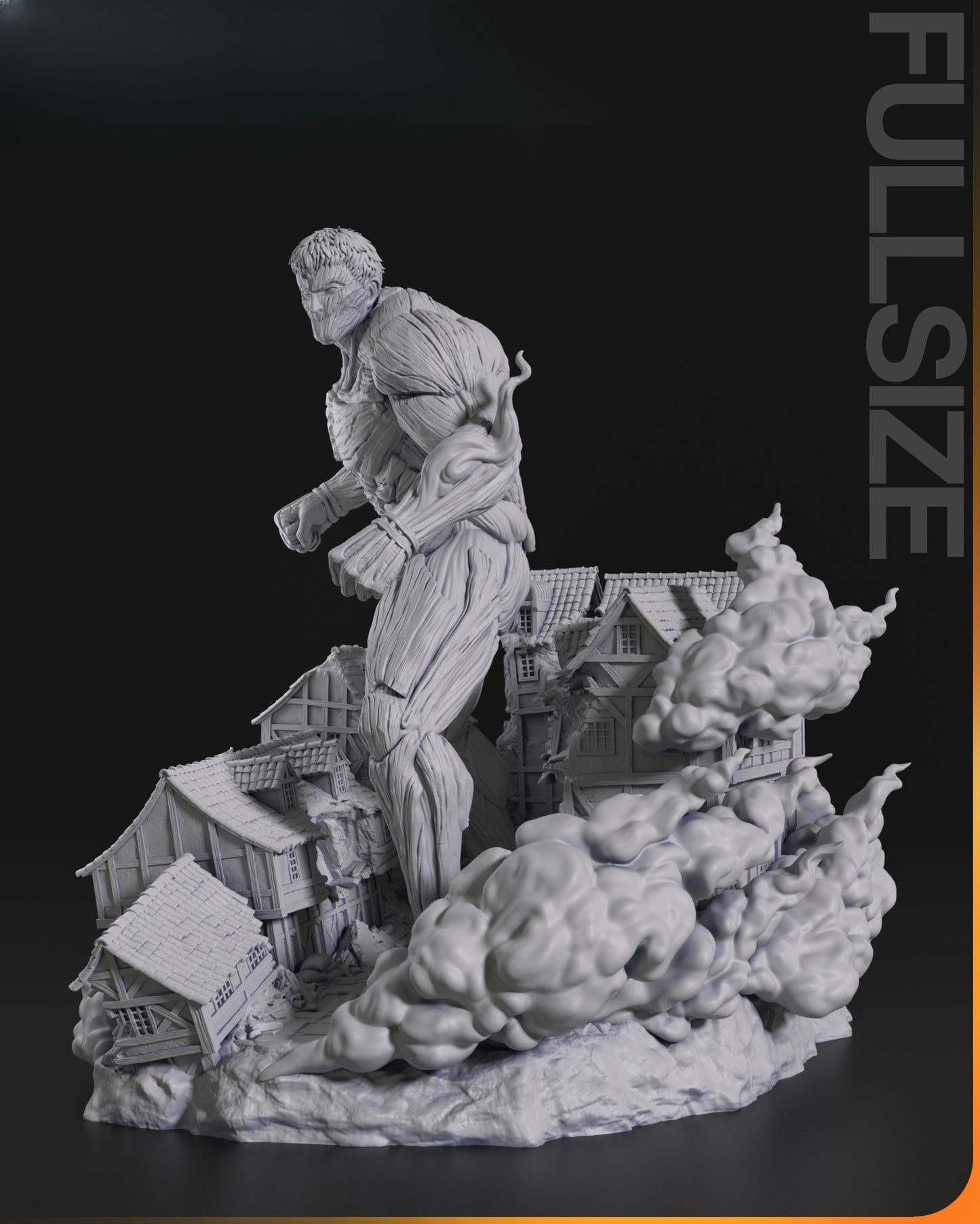 3425 Armored Titan - Attack on Titan - STL 3D Print Files