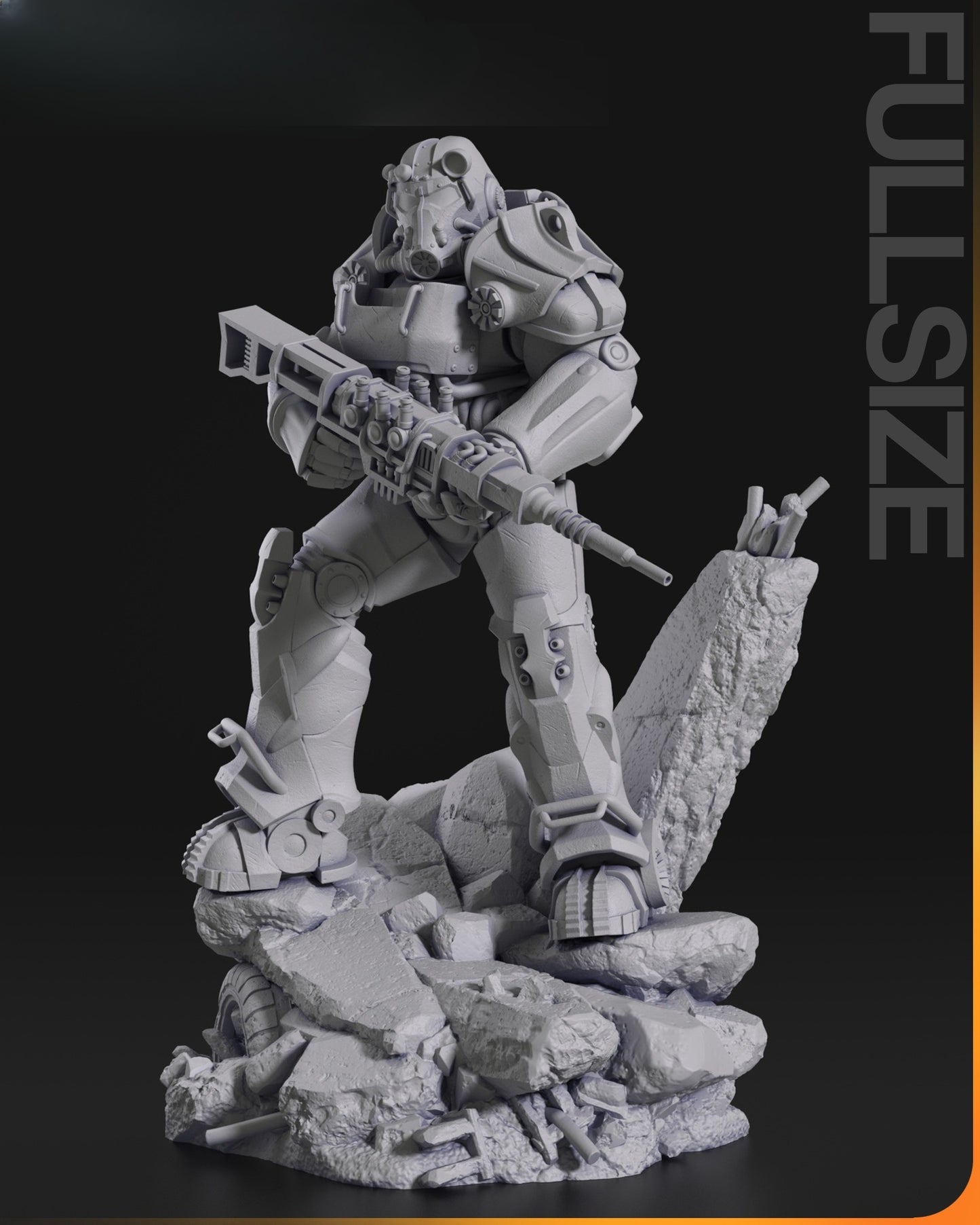 4095 T-60 Power Armor - Fallout 4 - STL 3D Print Files