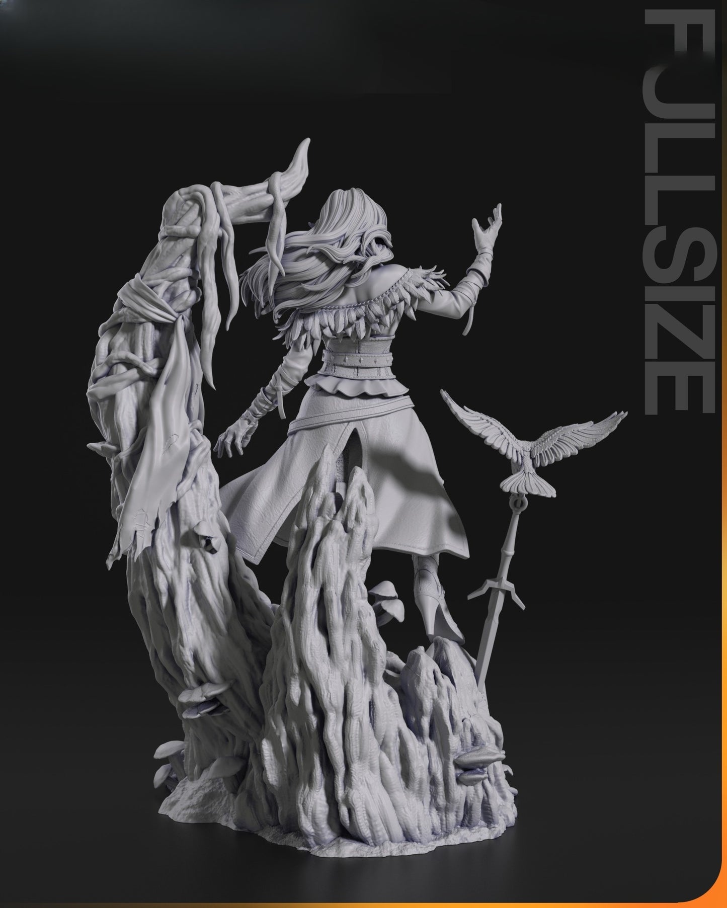 3445 Yennefer of Vengerberg - The Witcher - STL 3D Print Files