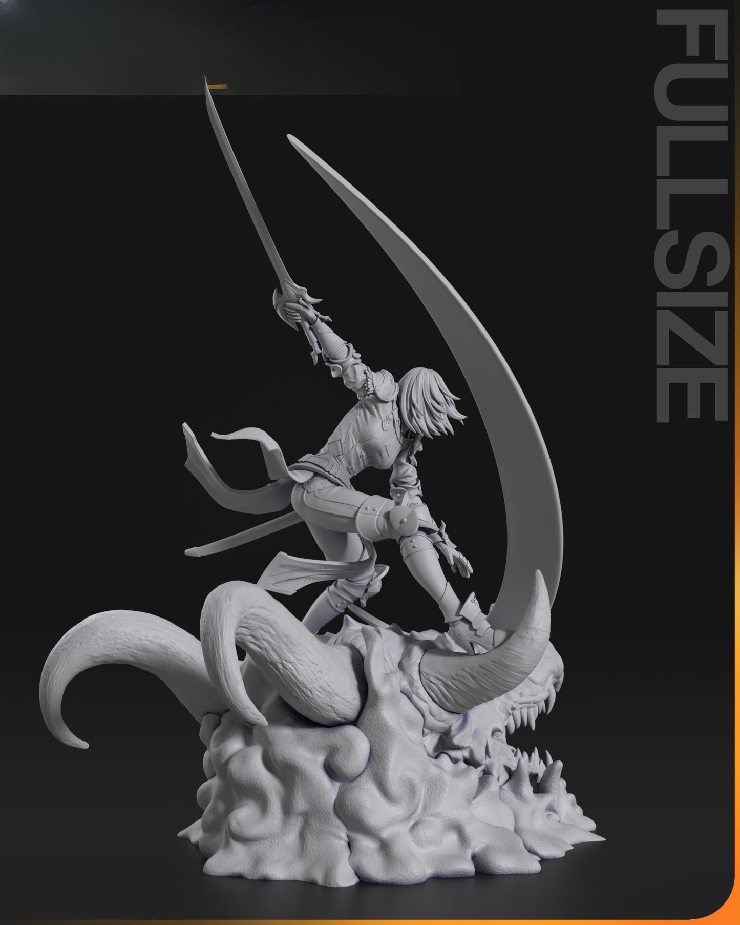 3570 Cha Hae-In - Solo Leveling - STL 3D Print Files