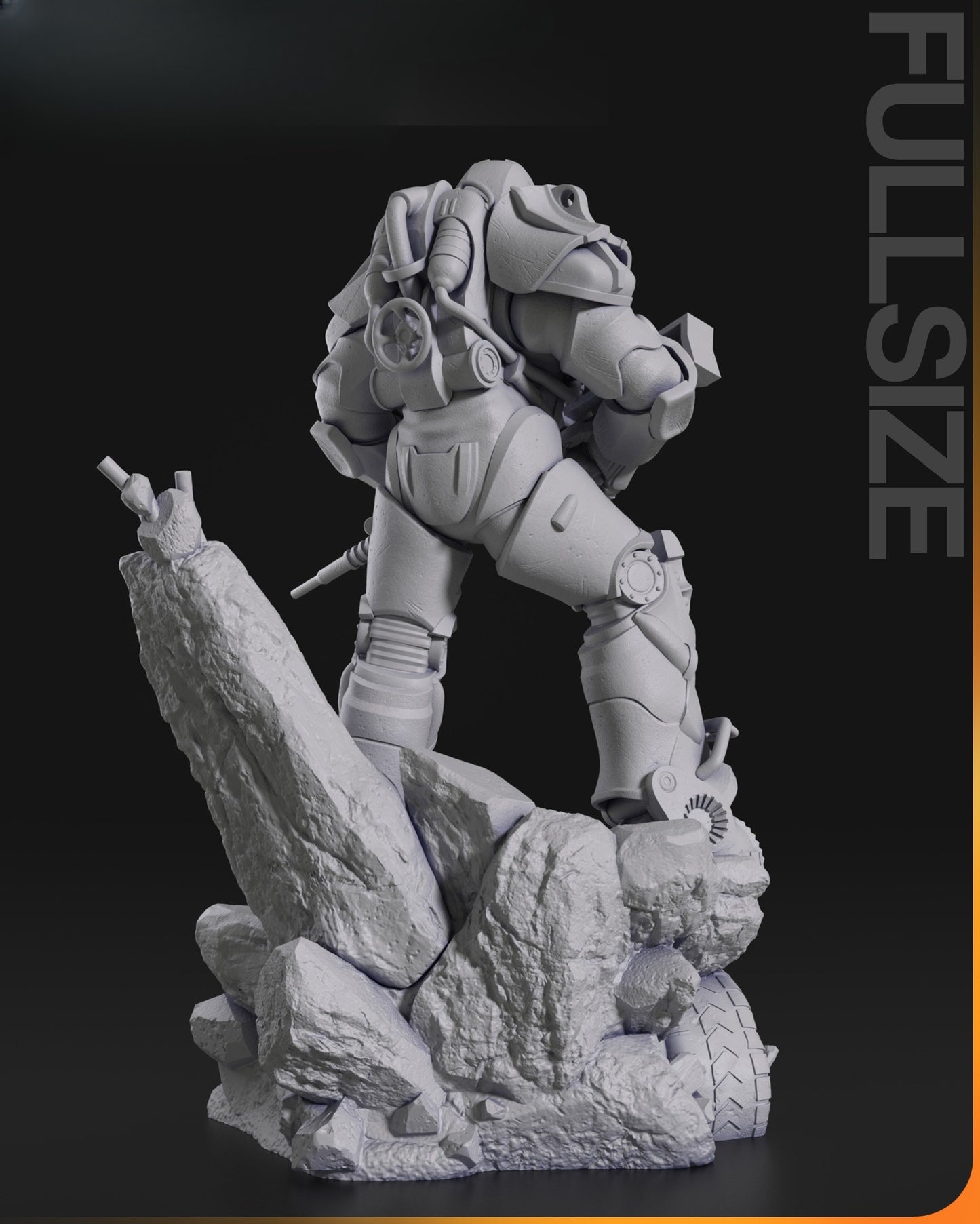 4095 T-60 Power Armor - Fallout 4 - STL 3D Print Files