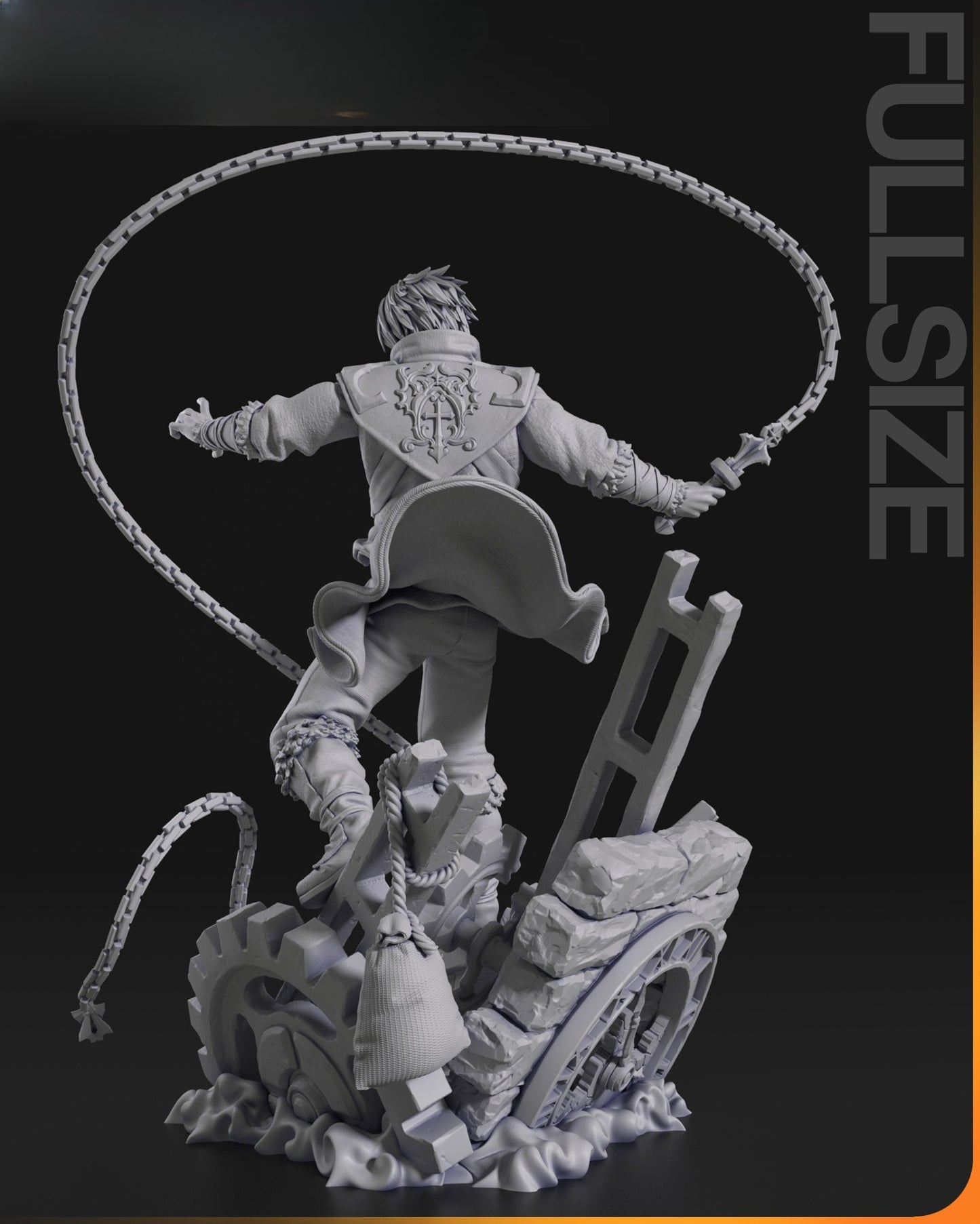 4096 Trevor Belmont - Castlevania - STL 3D Print Files
