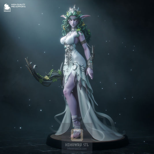 4435 Tyrande Whisperwind - WORLD OF WARCRAFT - STL 3D Print Files