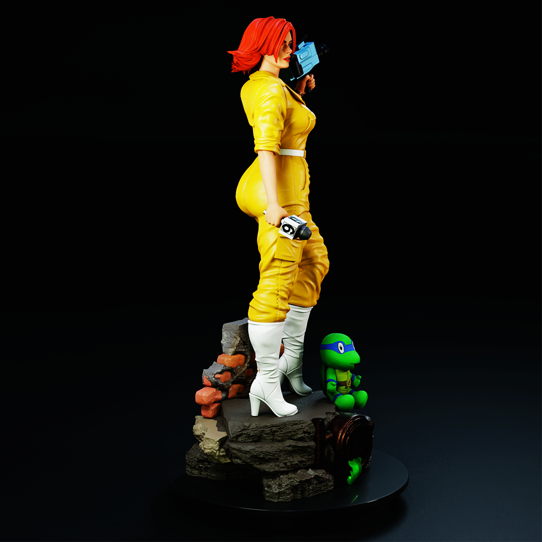 2751 April O'Neil NSFW - TMNT - STL 3D Print Files