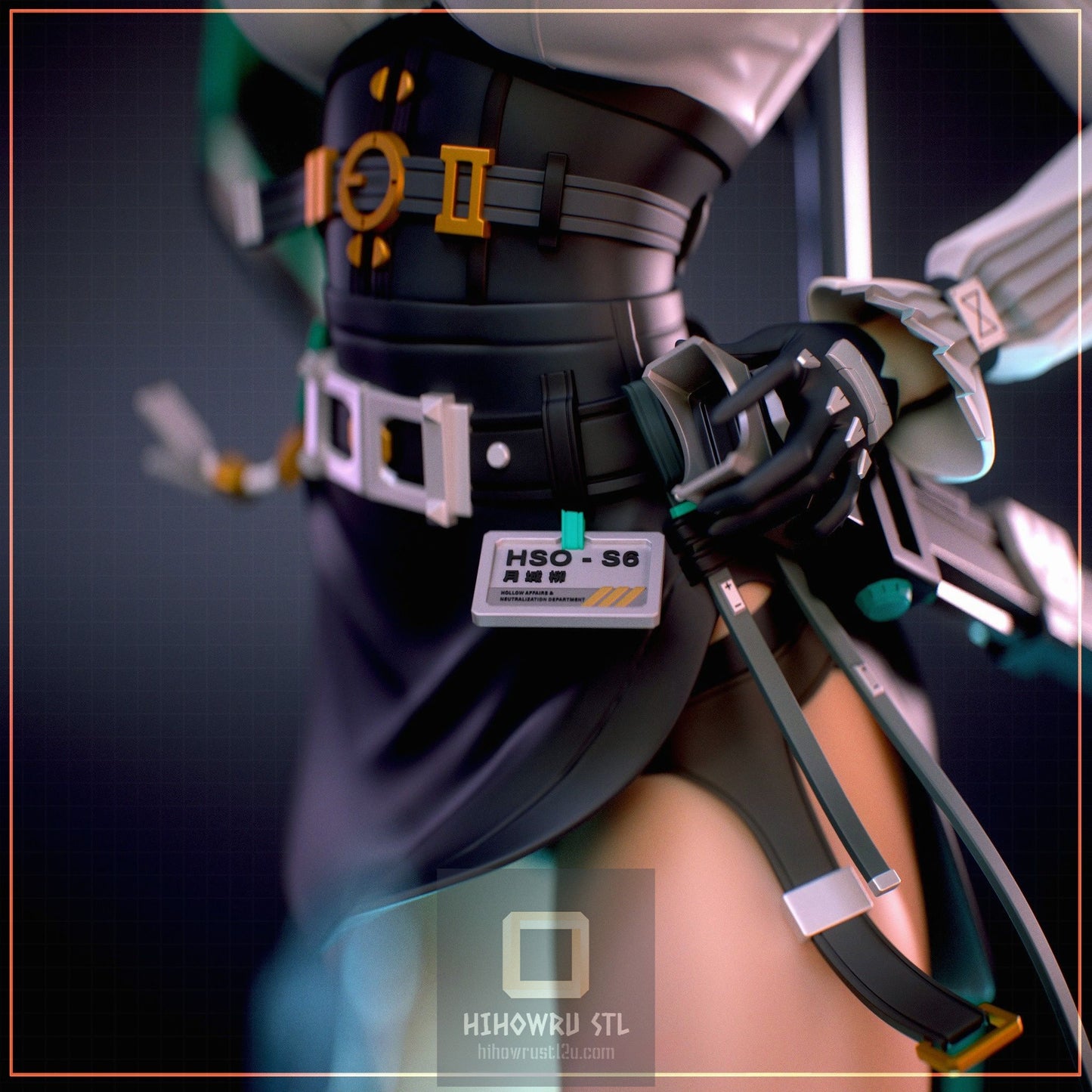 4337 Tsukishiro Yanagi - Zenless Zone Zero - STL 3D Print Files