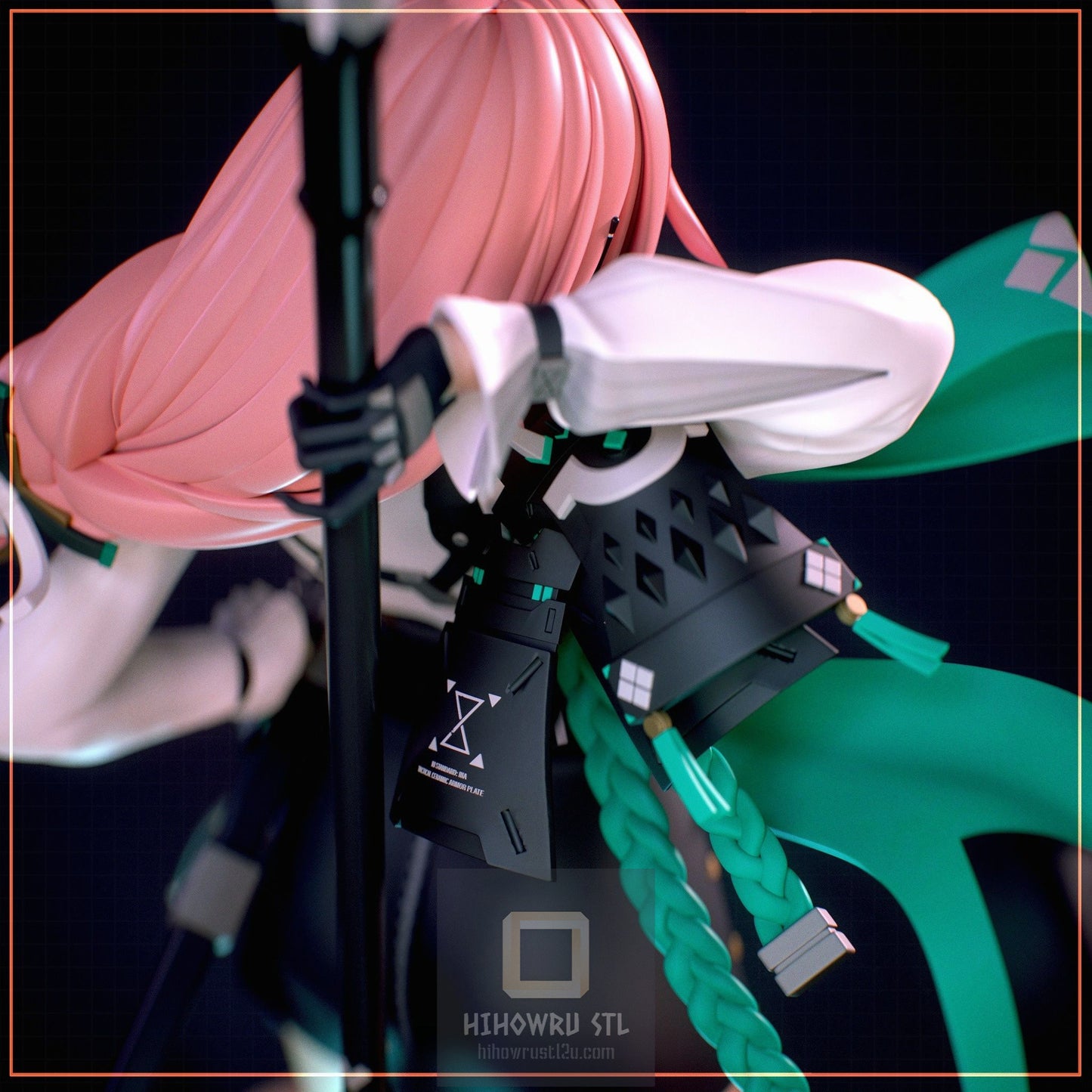 4337 Tsukishiro Yanagi - Zenless Zone Zero - STL 3D Print Files