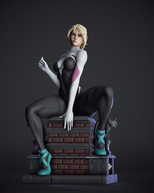 4263 Spider Gwen NSFW - Marvel Comics - STL 3D Print Files