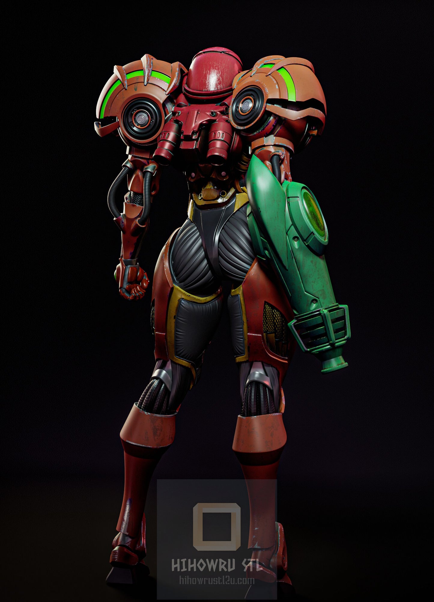4830 Samus Aran - Metroid - STL 3D Print Files