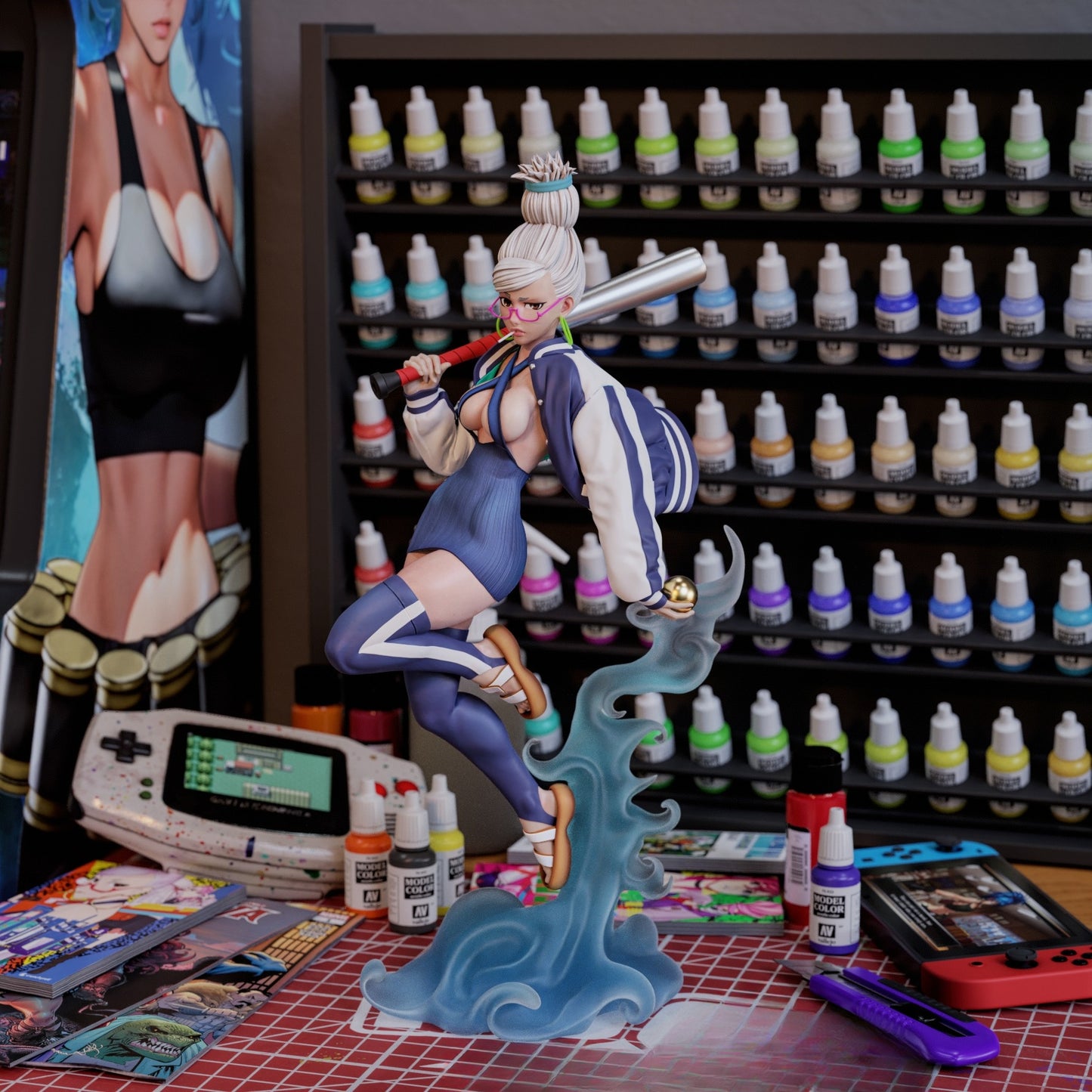 3514 Seiko Ayase - Dandadan - STL 3D Print Files