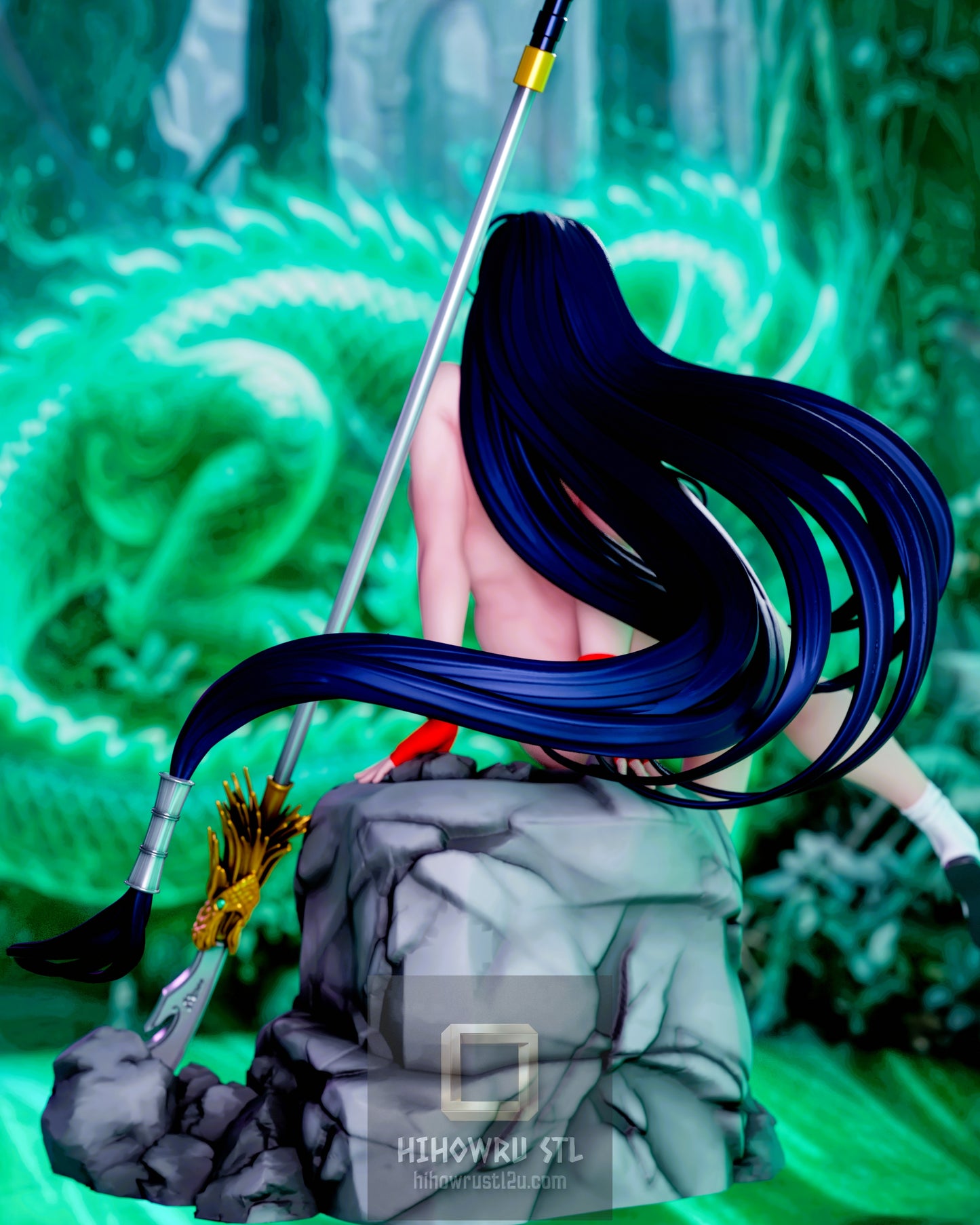 5479 Unchou Kan-u NSFW - Ikkitousen - STL 3D Print Files