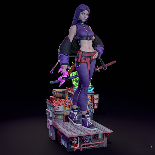 3515 Psylocke - X-men - STL 3D Print Files