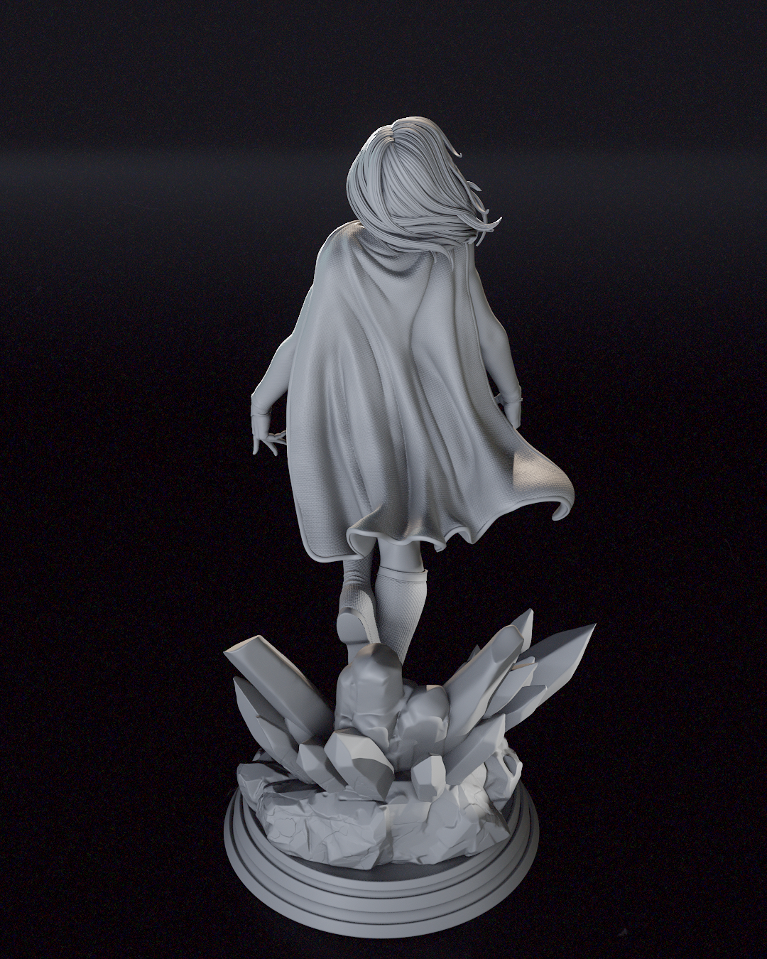 2338 Supergirl NSFW - DC Comics - STL 3D Print Files