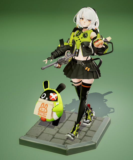 4158 Anby Demara - Zenless Zone Zero - STL 3D Print Files