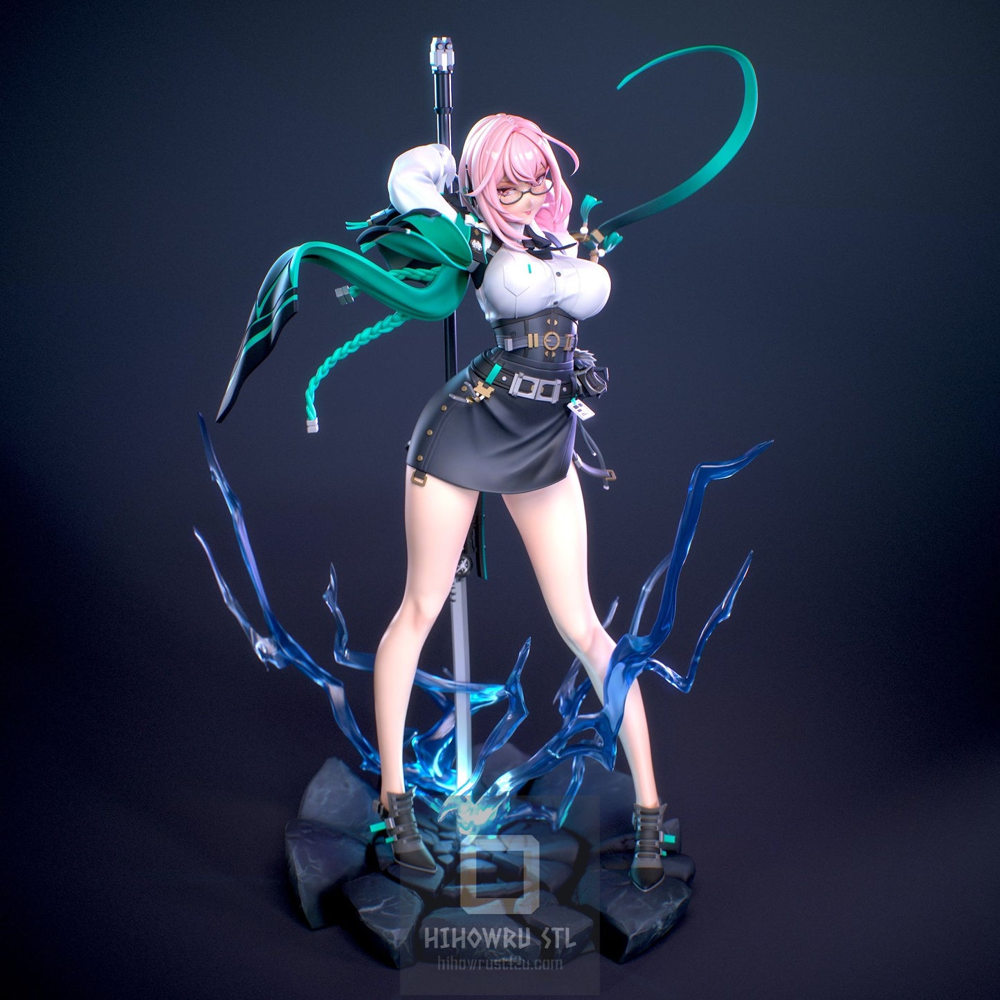 4337 Tsukishiro Yanagi - Zenless Zone Zero - STL 3D Print Files