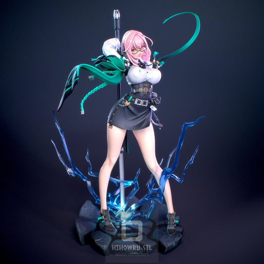 4337 Tsukishiro Yanagi - Zenless Zone Zero - STL 3D Print Files