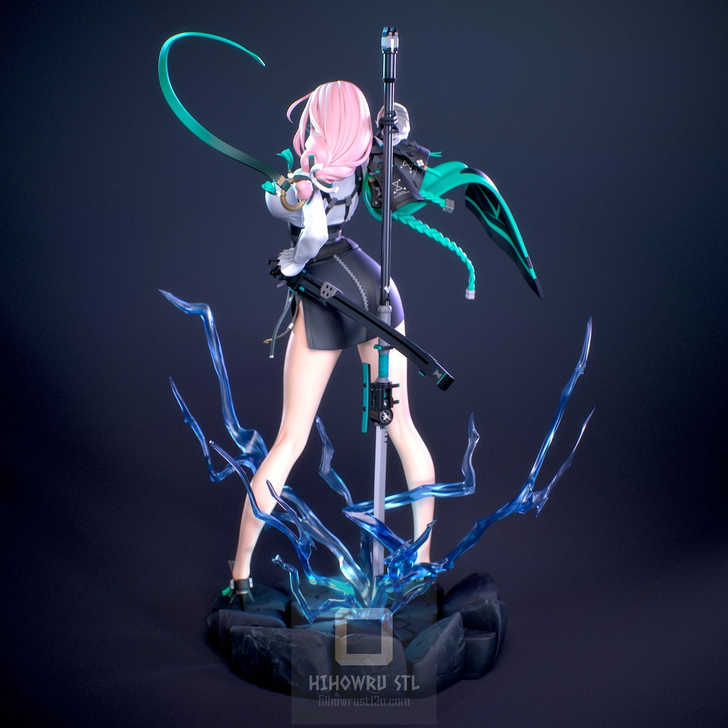 4337 Tsukishiro Yanagi - Zenless Zone Zero - STL 3D Print Files