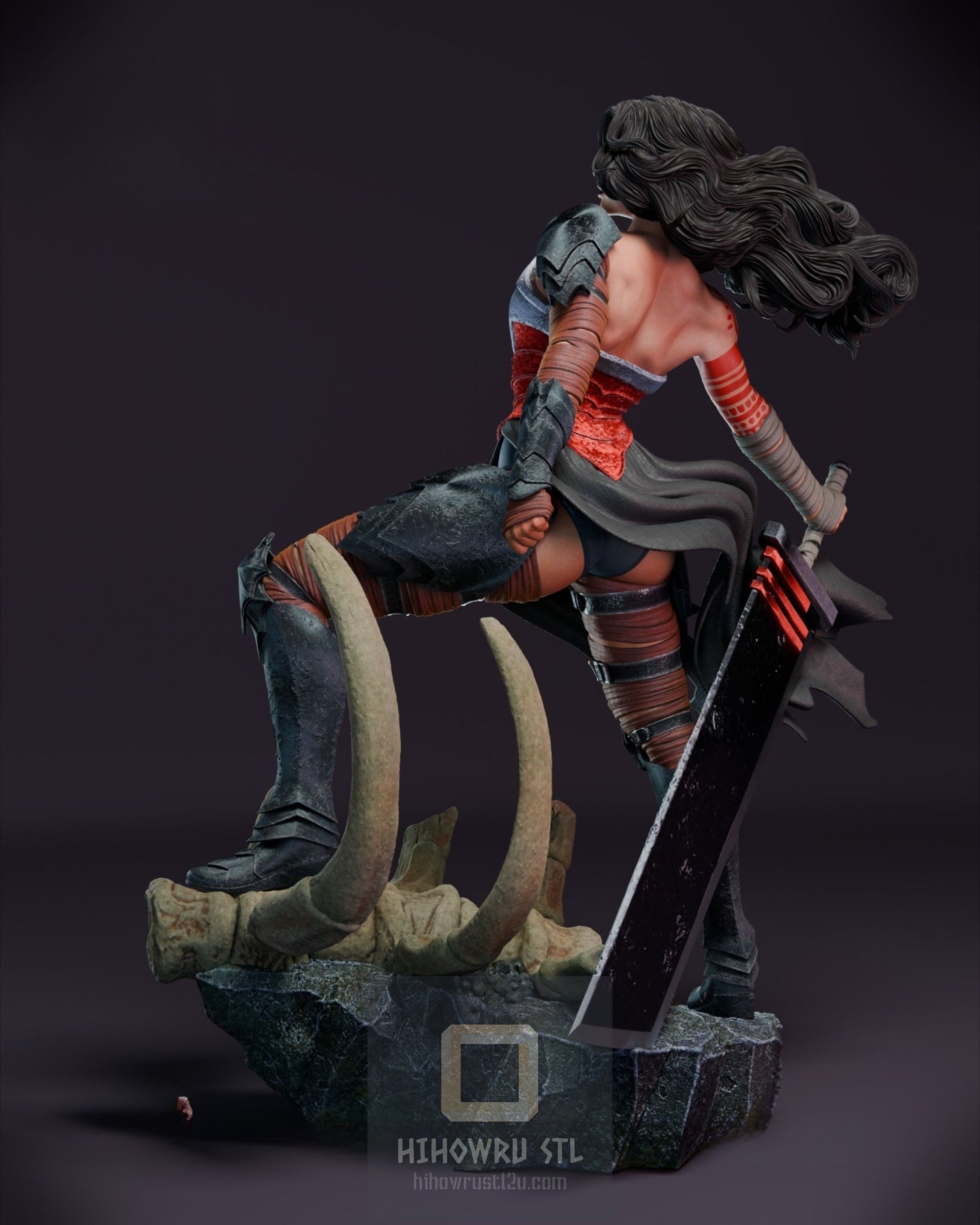 4494 Absolute Wonder Woman - DC Comics - STL 3D Print Files