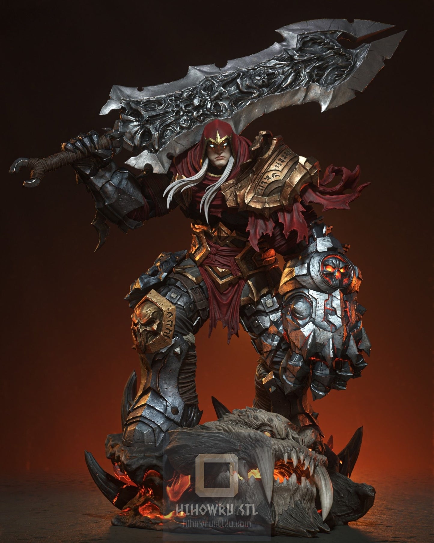 4327 War - Darksiders - STL 3D Print Files