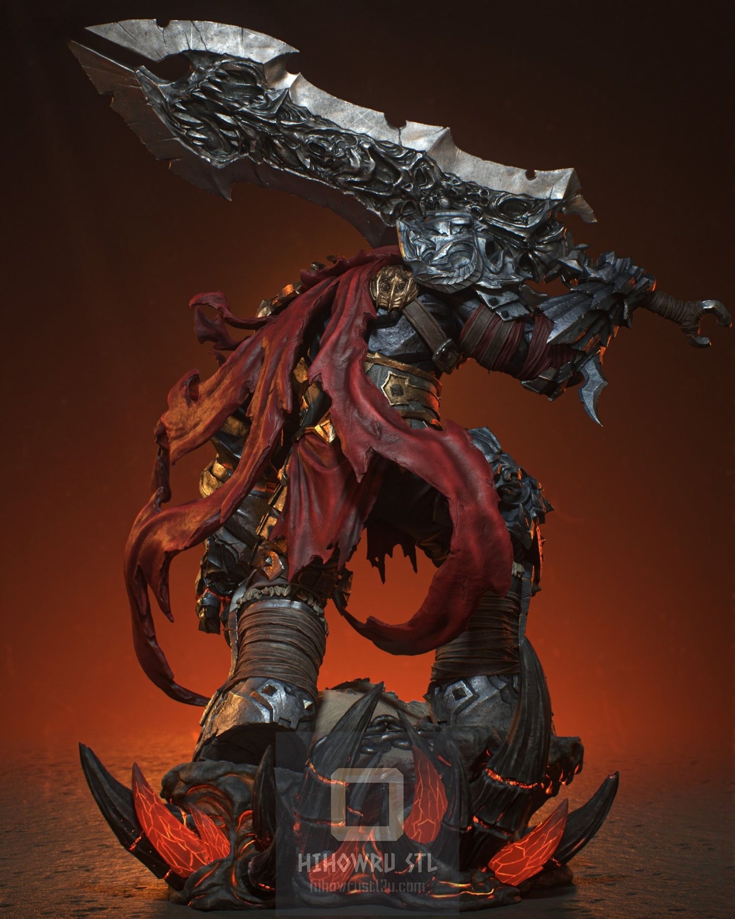 4327 War - Darksiders - STL 3D Print Files