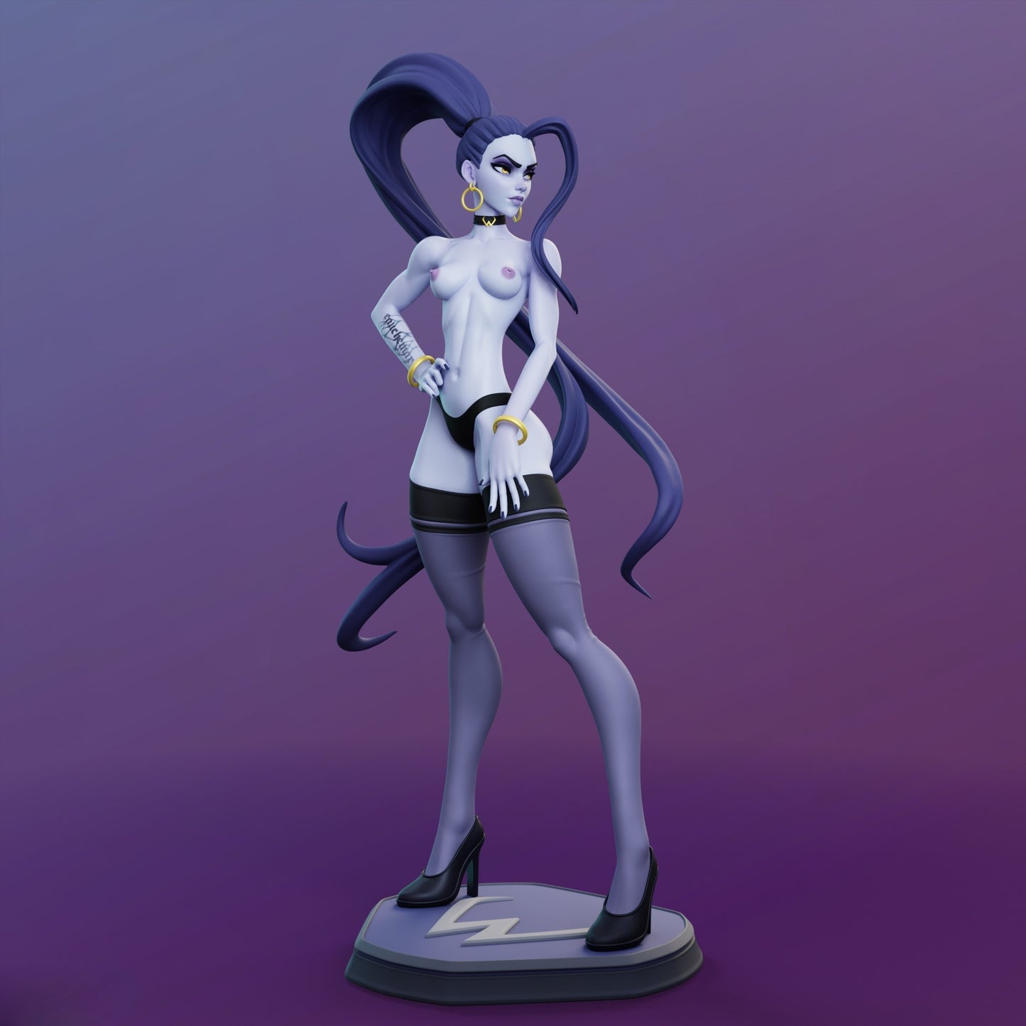 3921 Widowmaker NSFW - Overwatch - STL 3D Print Files