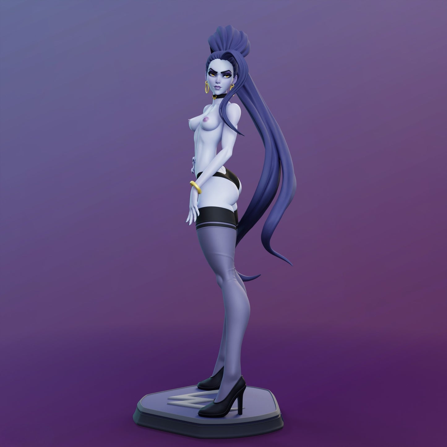 3921 Widowmaker NSFW - Overwatch - STL 3D Print Files