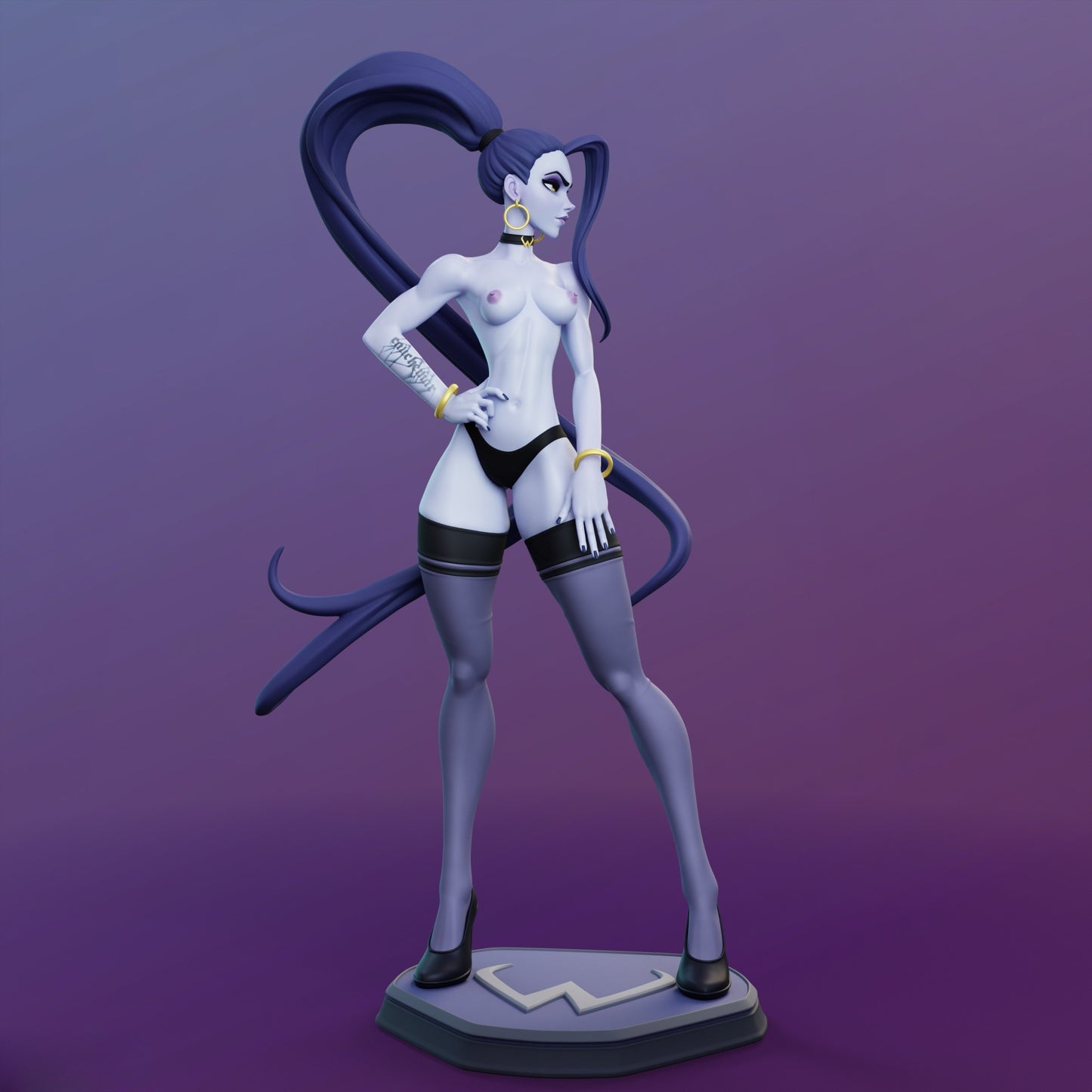3921 Widowmaker NSFW - Overwatch - STL 3D Print Files