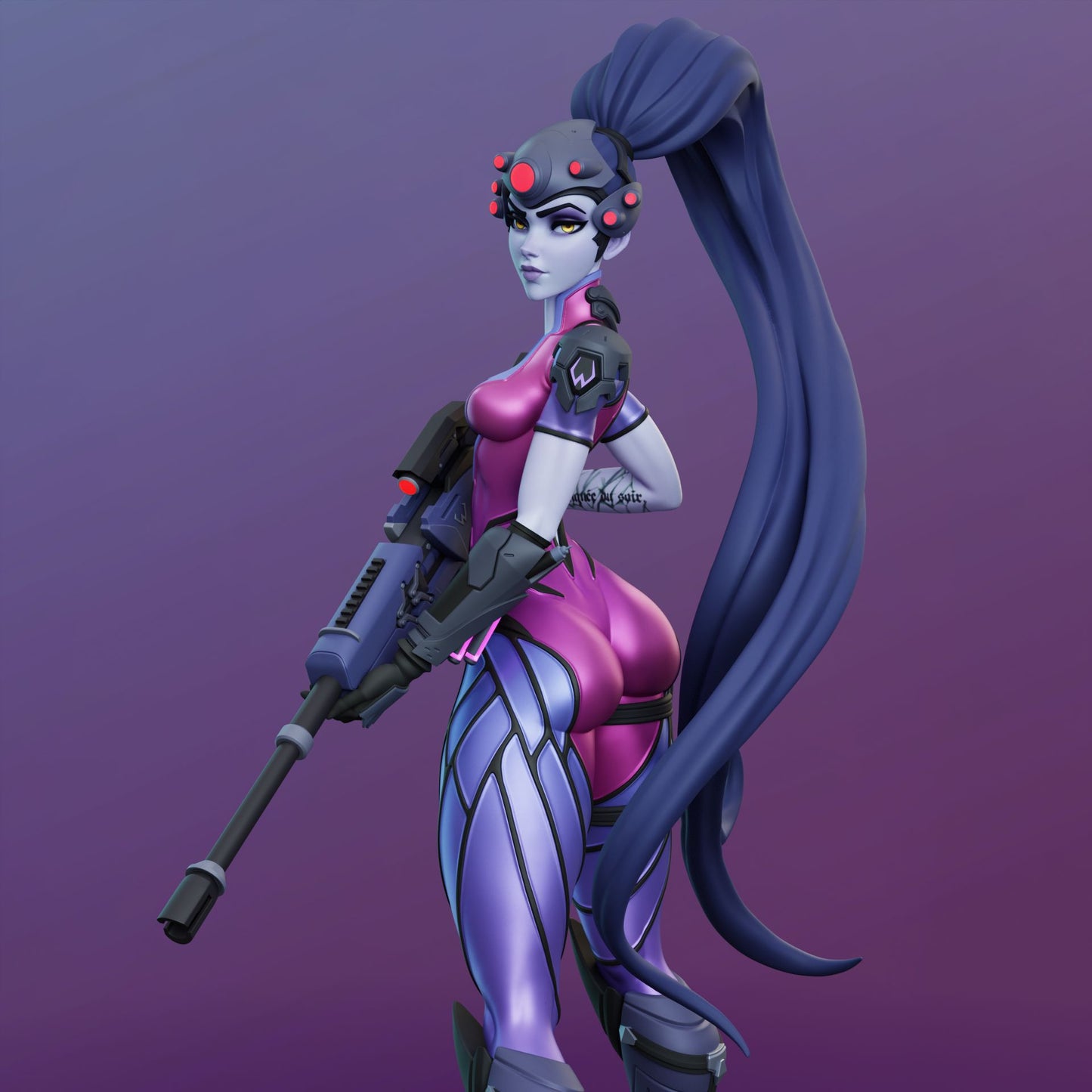 3921 Widowmaker NSFW - Overwatch - STL 3D Print Files
