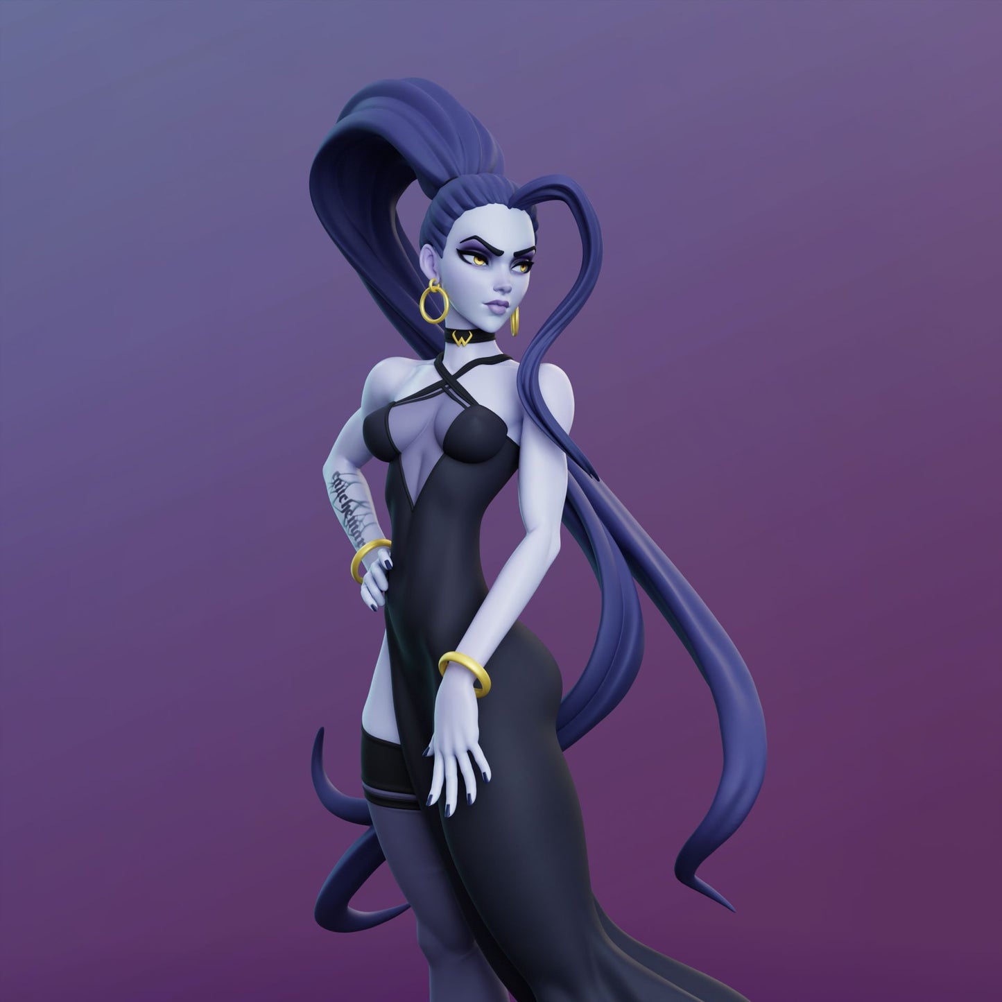 3921 Widowmaker NSFW - Overwatch - STL 3D Print Files