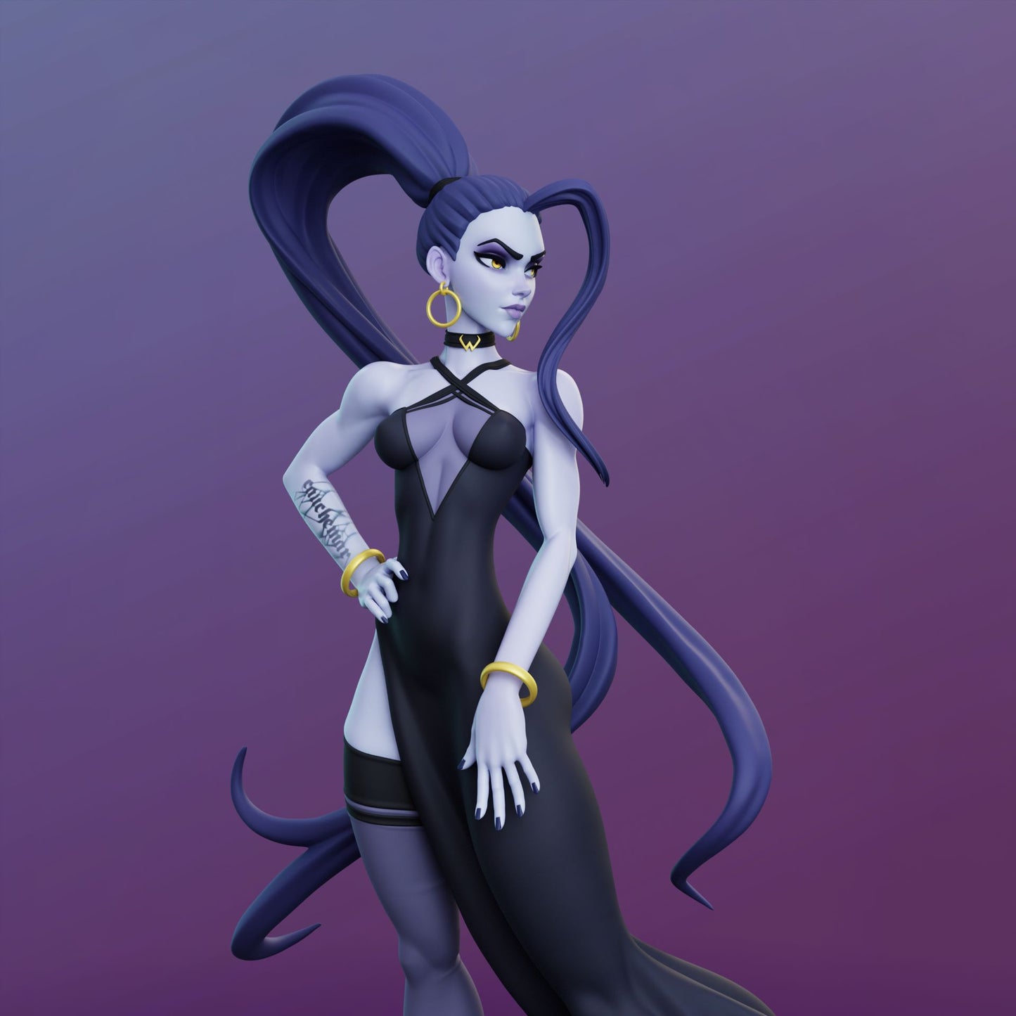 3921 Widowmaker NSFW - Overwatch - STL 3D Print Files