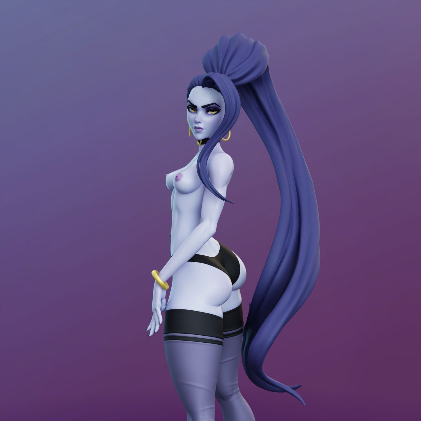 3921 Widowmaker NSFW - Overwatch - STL 3D Print Files