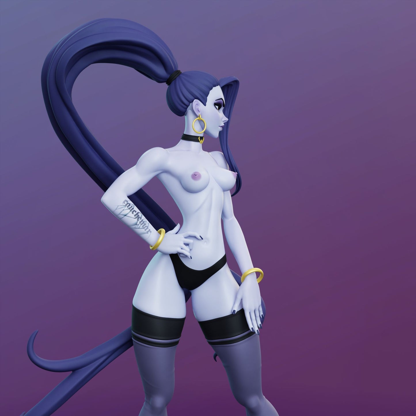 3921 Widowmaker NSFW - Overwatch - STL 3D Print Files