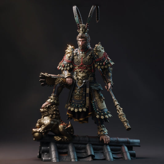 3291 Black Myth Wukong - Destined One - STL 3D Print Files