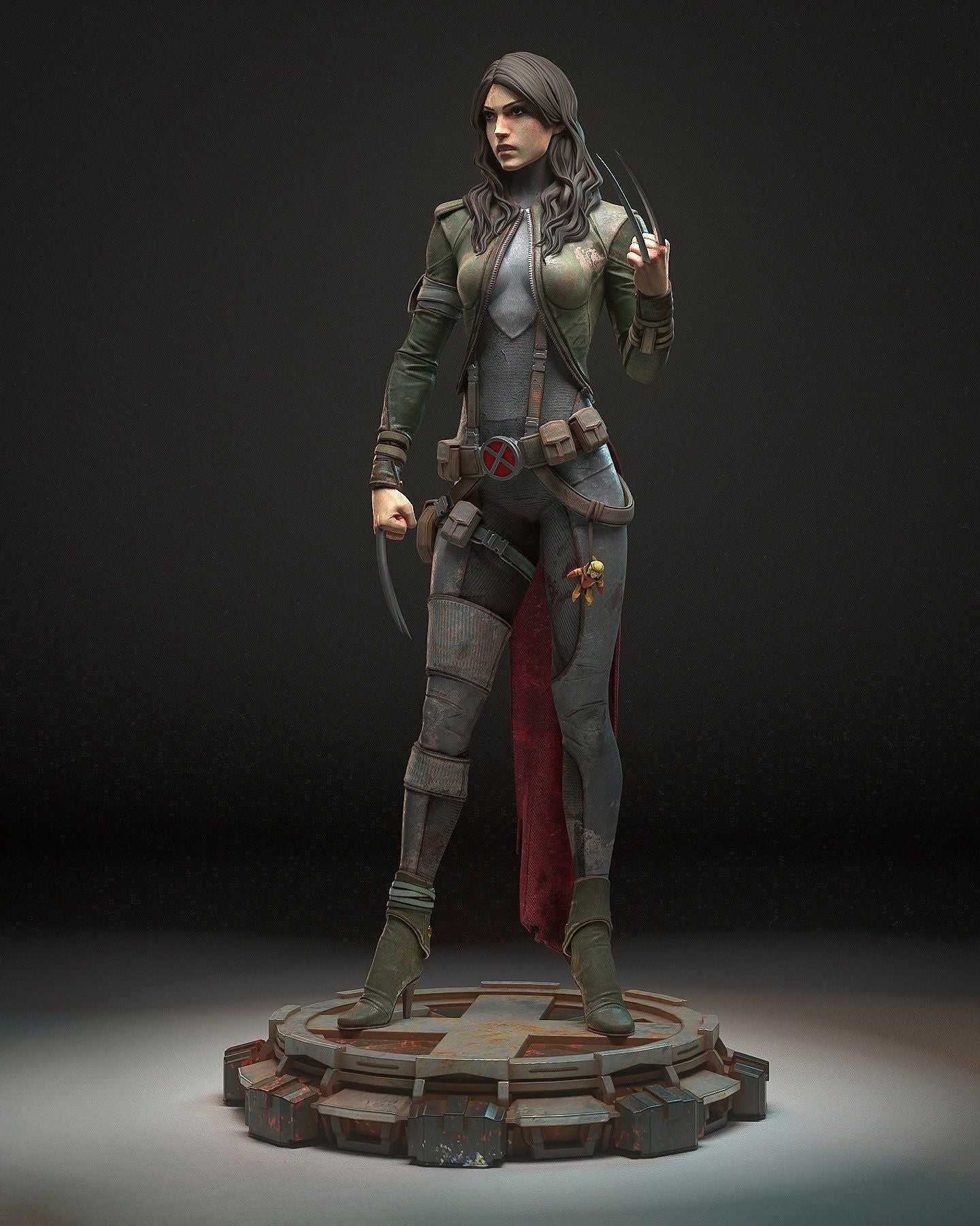 4016 X-23 - X-men - STL 3D Print Files