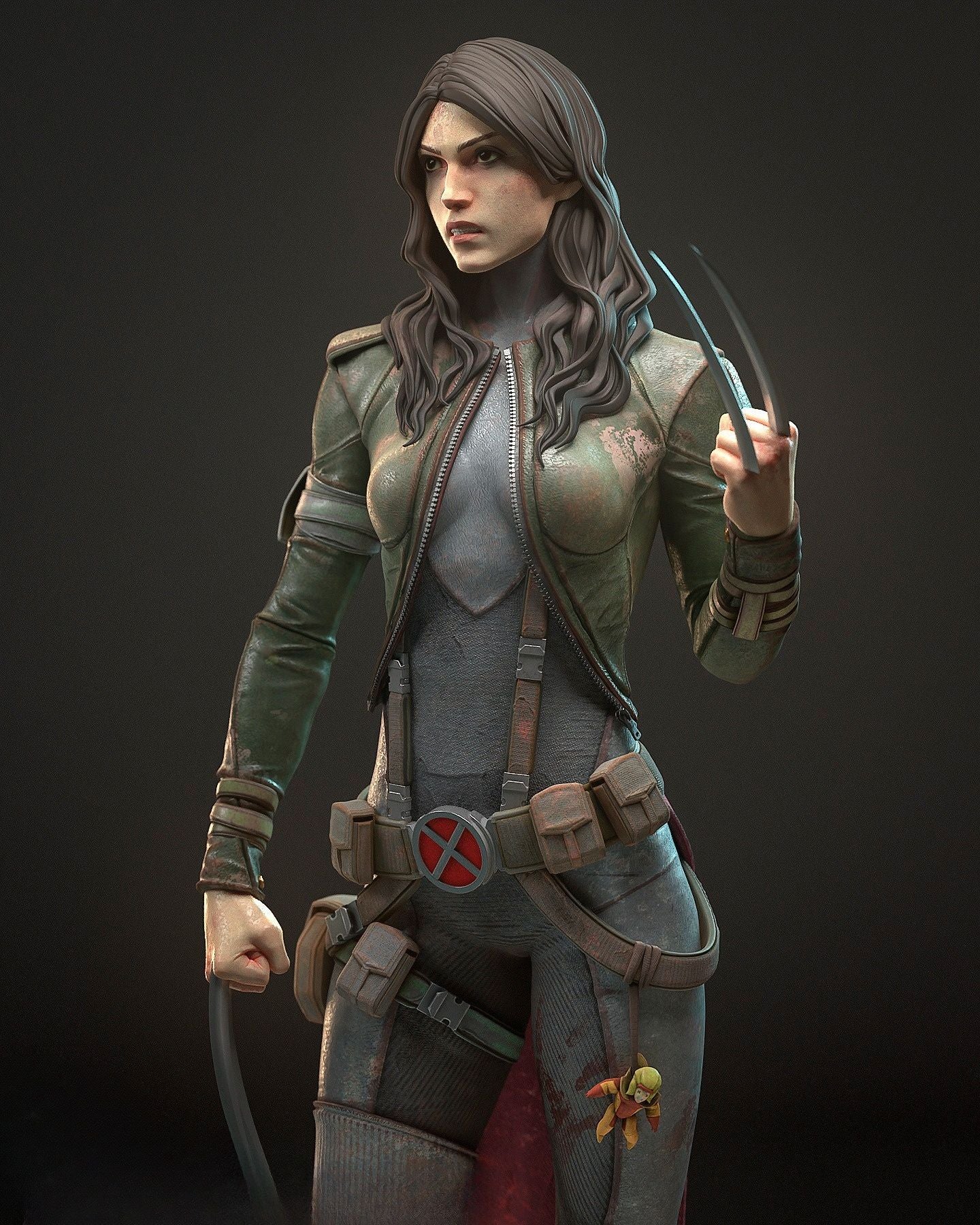 4016 X-23 - X-men - STL 3D Print Files