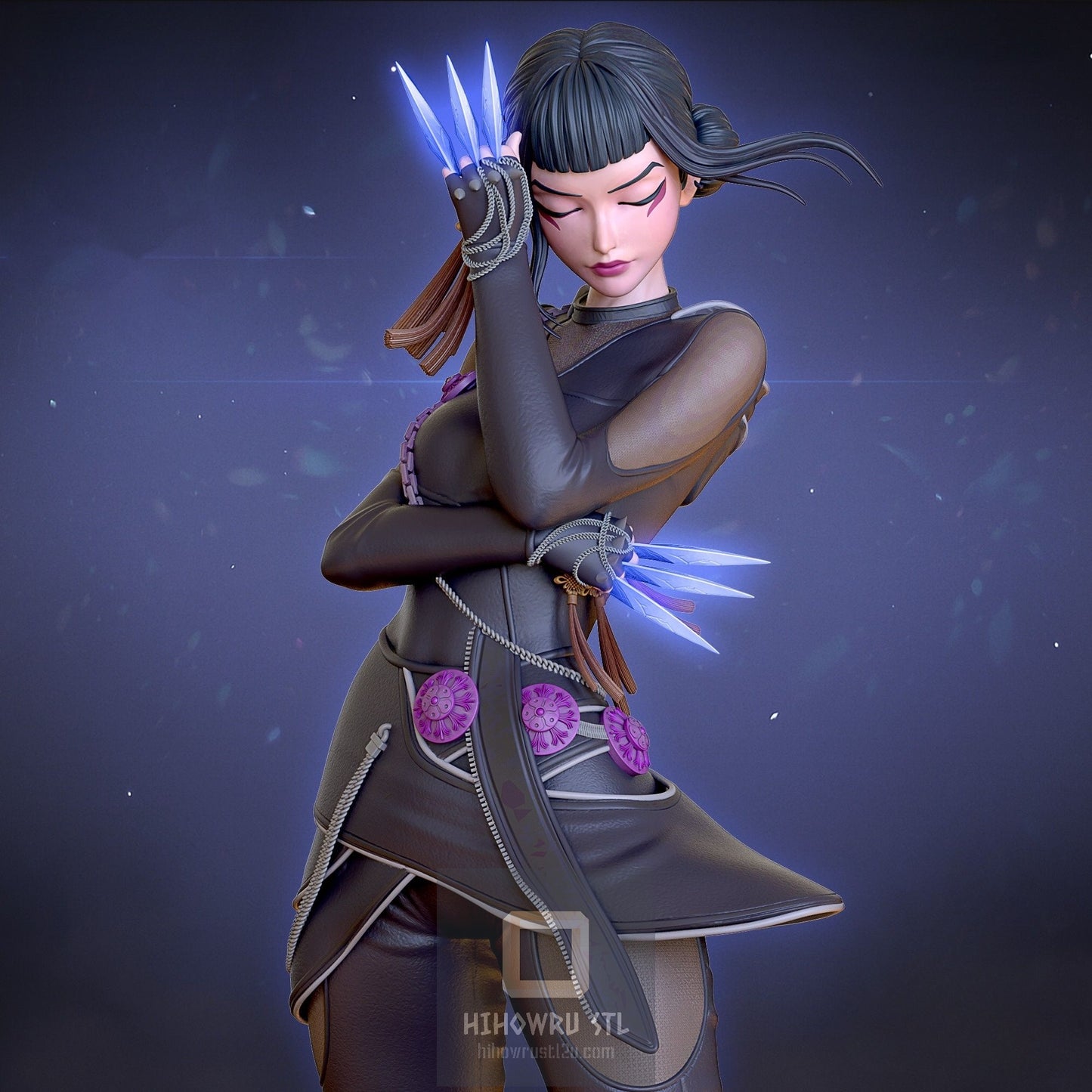 4343 Zoey - KPop Demon Hunters - STL 3D Print Files