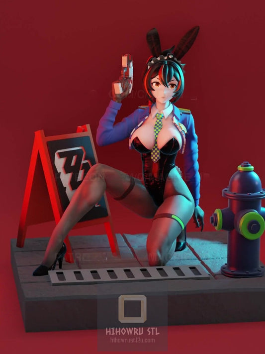 4371 Zhu Yuan NSFW - Zenless Zone Zero - STL 3D Print Files