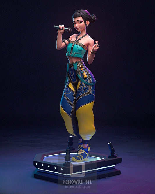 4390 Zoey - KPop Demon Hunters - STL 3D Print Files
