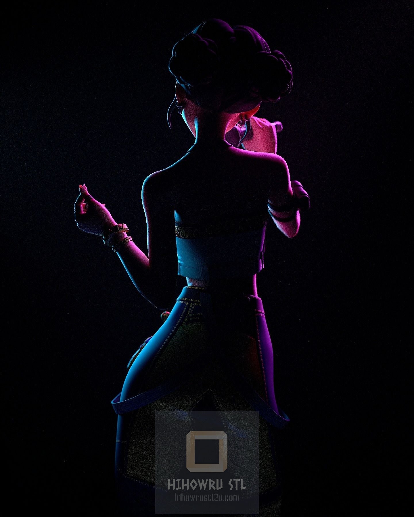 4390 Zoey - KPop Demon Hunters - STL 3D Print Files