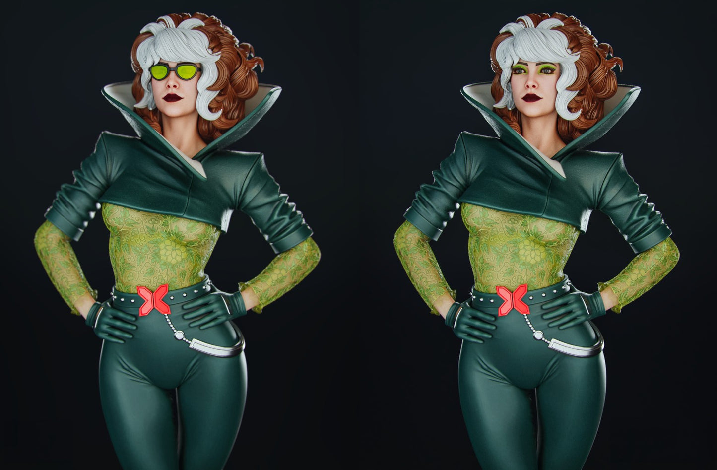 1937 Rogue NSFW - Hellfire Gala - Marvel Comics - STL 3D Print Files