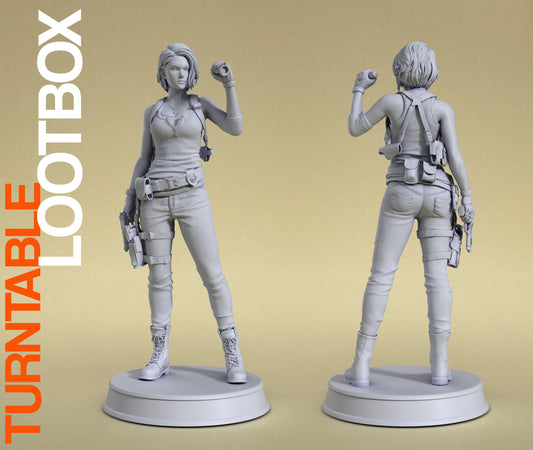 1713 Jill Valentine - Resident Evil - STL 3D Print Files