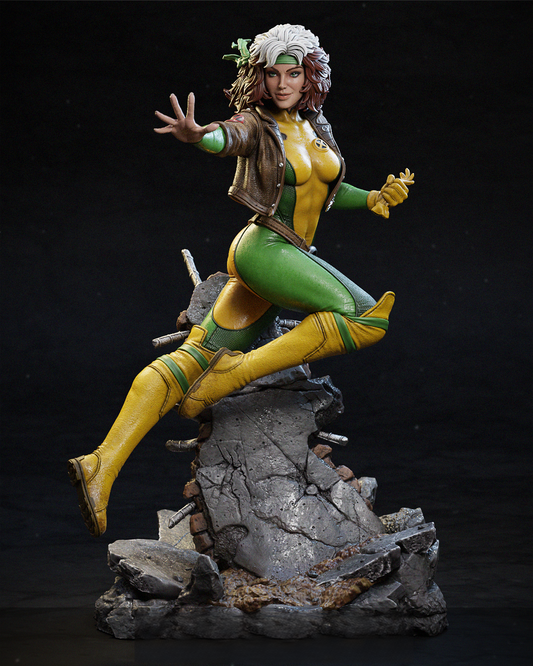 1753 Rogue Classic - X-MEN - STL 3D Print Files
