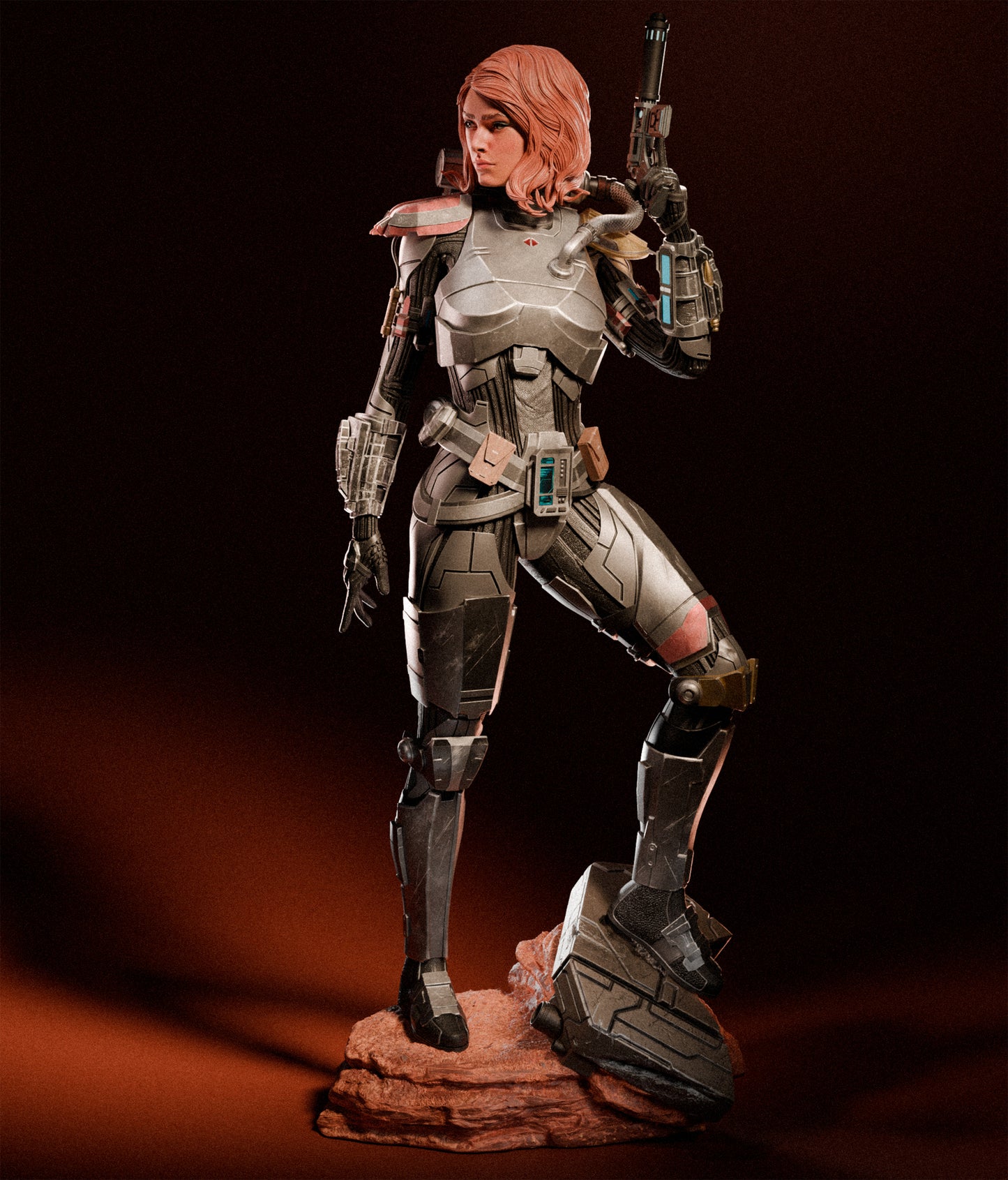 3732 Shae Vizla - Star Wars - STL 3D Print Files