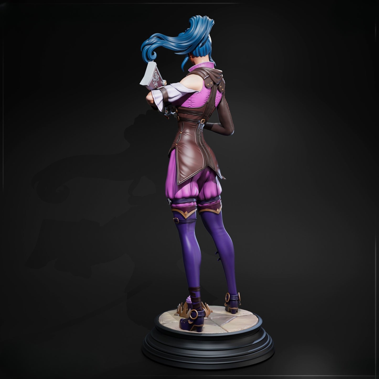 3439 Caitlyn Arcane - League of Legends - STL 3D Print Files