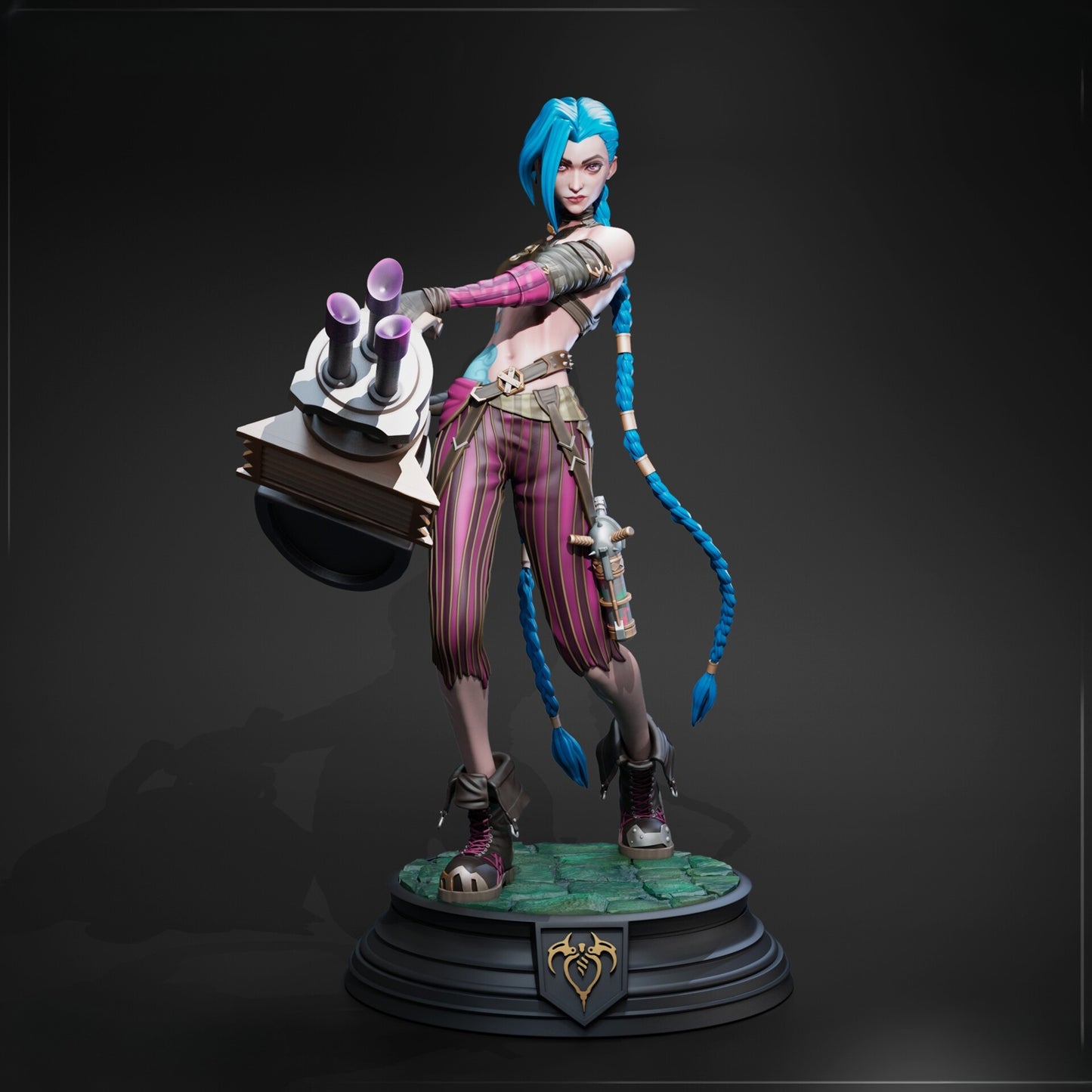 3440 Jinx - League of Legends - STL 3D Print Files