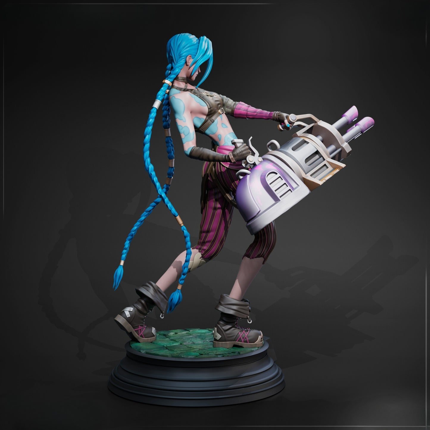 3440 Jinx - League of Legends - STL 3D Print Files