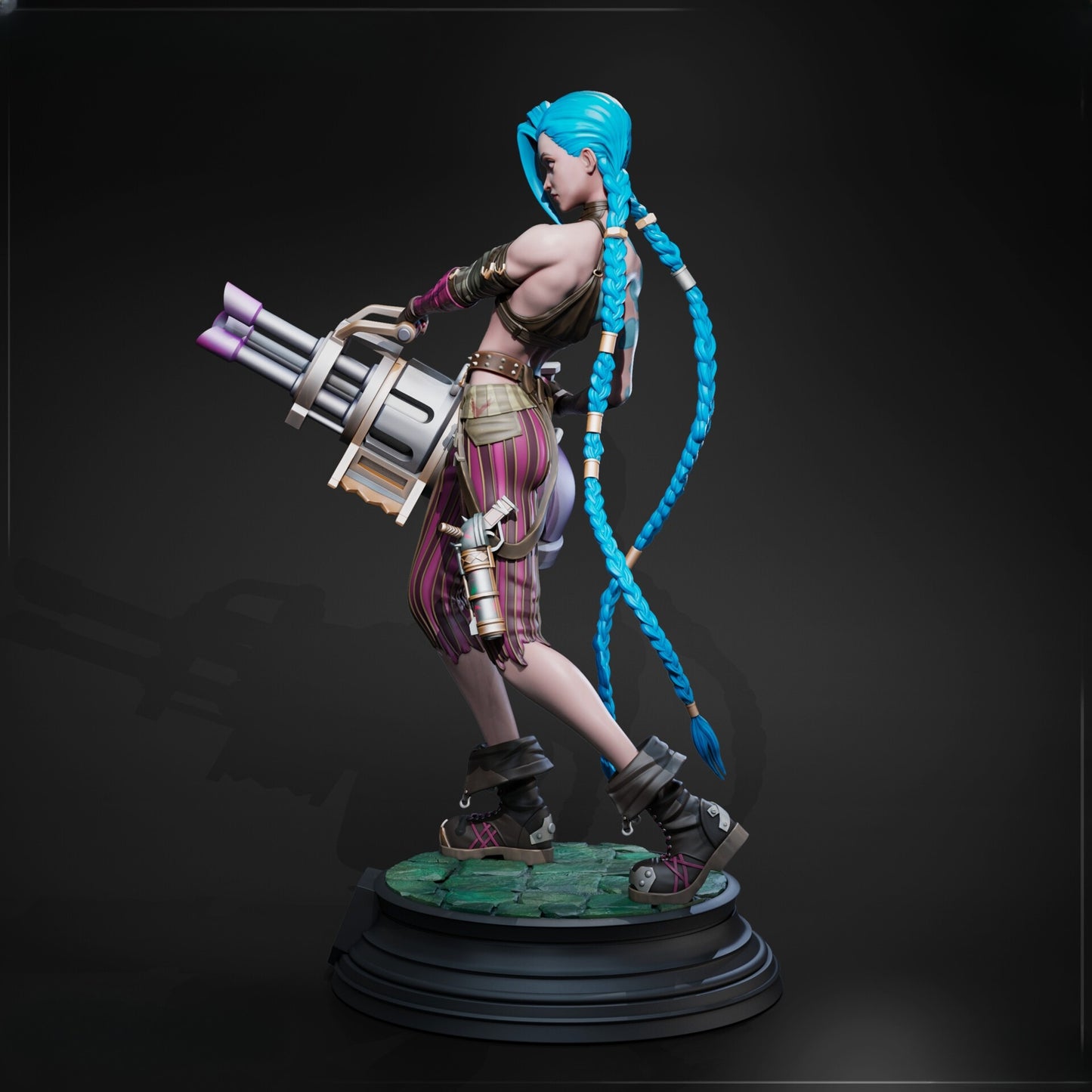 3440 Jinx - League of Legends - STL 3D Print Files
