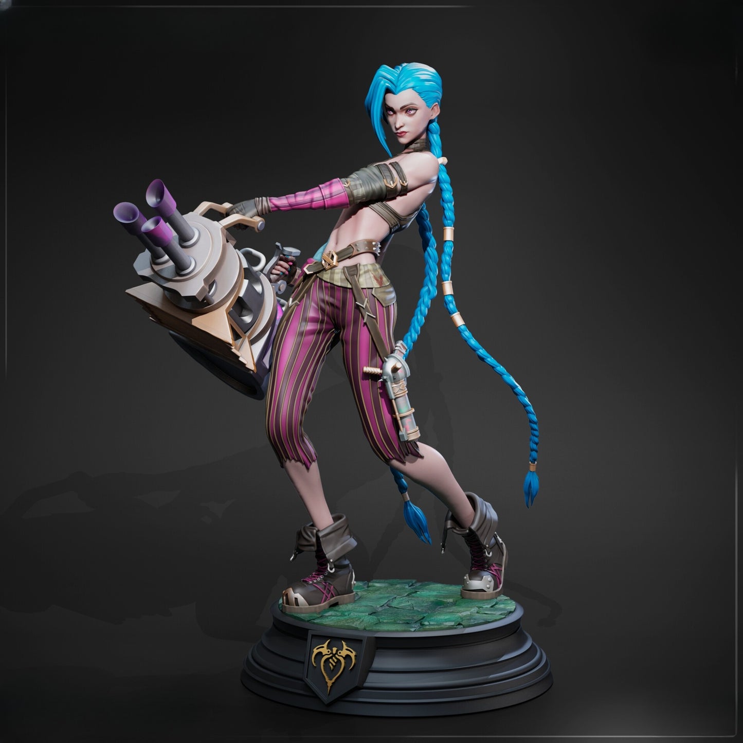 3440 Jinx - League of Legends - STL 3D Print Files