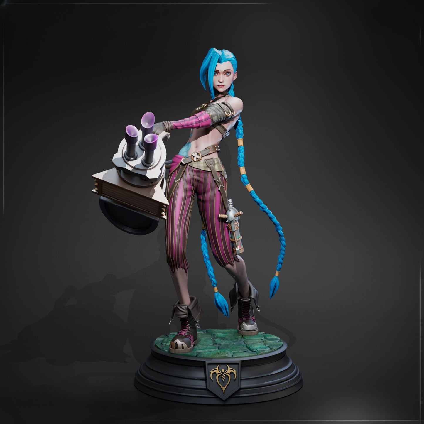 3440 Jinx - League of Legends - STL 3D Print Files