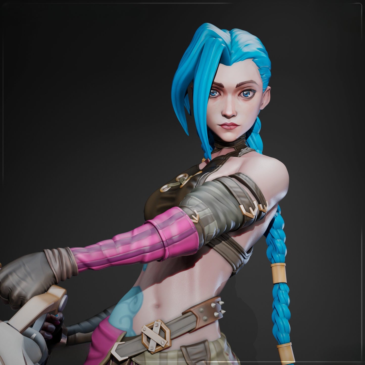 3440 Jinx - League of Legends - STL 3D Print Files